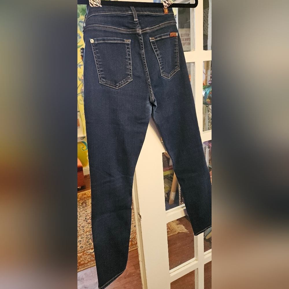 7 For All Mankind Skinny Ankle Jean - Picture 3 of 5